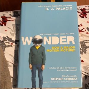 Wonder the book by r.j.palacio
